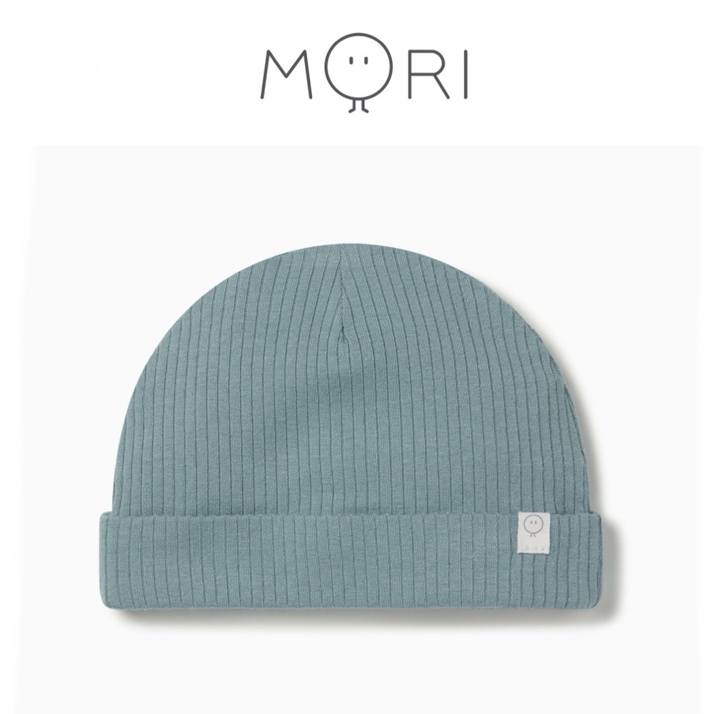 Baby Mori - Ribbed Hat 0-3 Months